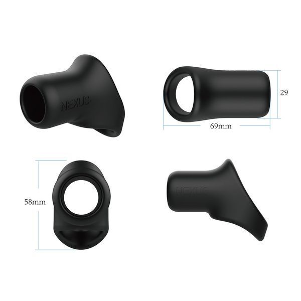 Ерекційне кільце Nexus Rise Cock and Ball Sling, для члена та яєчок, дуже широке SX1342 фото