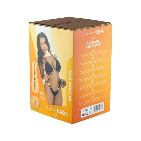 Інтерактивна секс-машина для чоловіків Kiiroo Keon Combo Set з мастурбатором Feel Victoria SO7668 фото