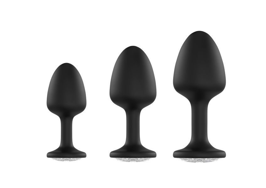 Анальна пробка Dorcel Geisha Plug Diamond L з кулькою всередині, створює вібрації, макс. діаметр 4см MD1304 фото