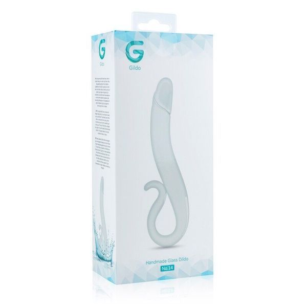 Скляний дилдо Gildo Glass Dildo No. 21, реалістична головка SO8891 фото
