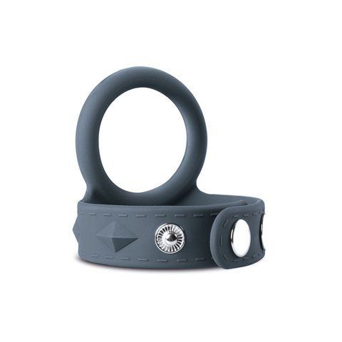 Подвійне ерекційне кільце Boners Cock & Ball Strap L, регулювання діаметра, 3,5&ndash;6 см SO8858 фото