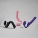 Безремінний страпон Strap-On-Me Rose L, повністю регульований, діаметр 3,7 см SX2569 фото 9