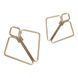 SX0844 Затискачі для сосків з важкою підвіскою LOCKINK Nipple Clamps with Heavy Pendant, золотисті SX0844 фото 3