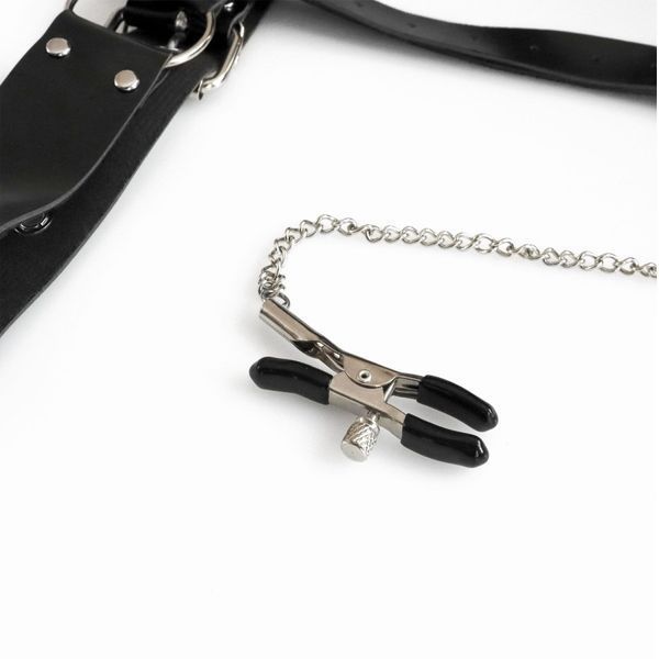 Бондажний набір з металевим анальним гаком Art of Sex Beatrice Bondage set with anal hook №&thinsp;1 SO8239 фото